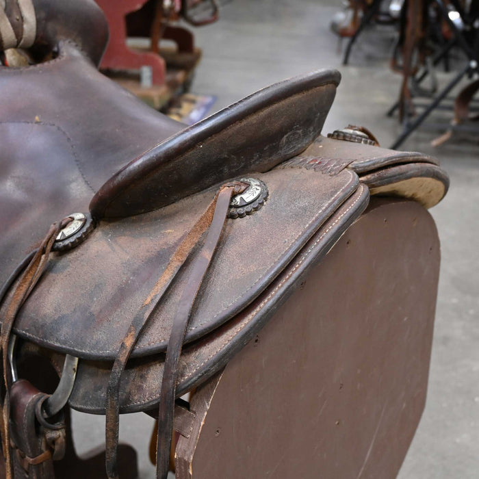 14.5" USED CACTUS RANCH SADDLE
