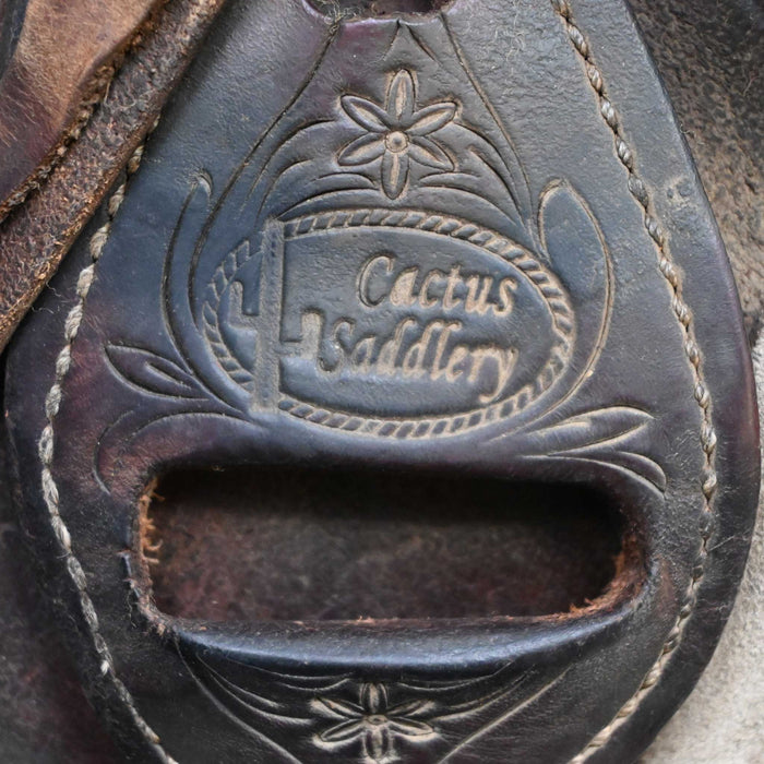 14.5" USED CACTUS RANCH SADDLE