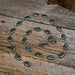 Vintage Sterling Silver Abalone Concho Belt Collectibles MISC