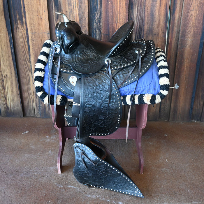 R.T Frazier 1900'S Parade Saddle Collectibles F.T FRAZIER