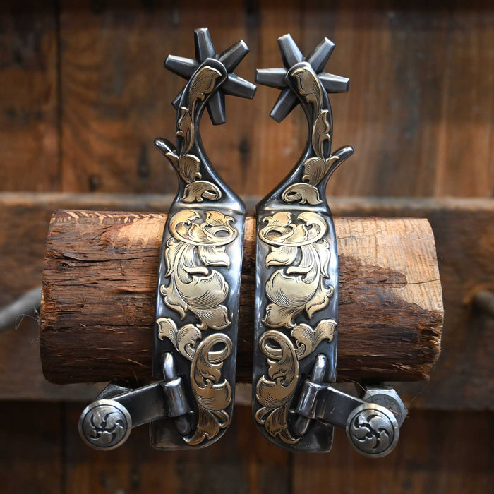 Classy!!  2026 Jameson Brass Mounted Spurs