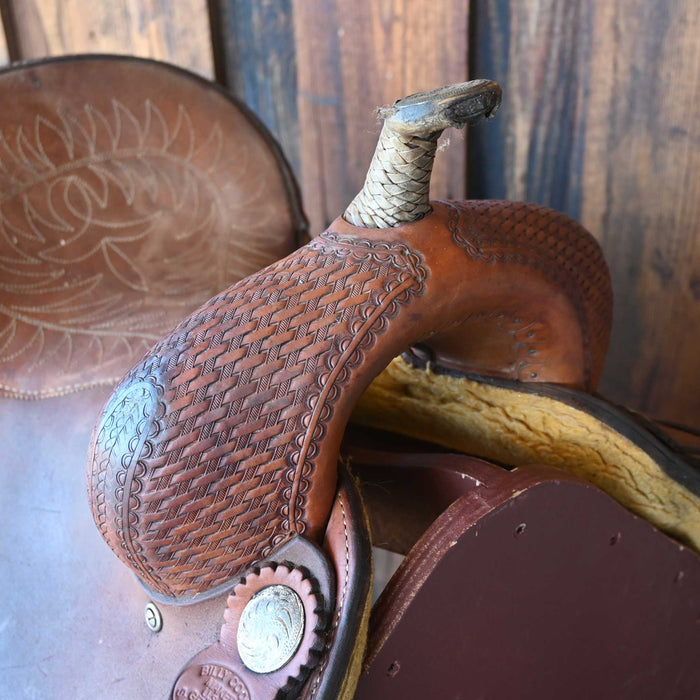 13.5" USED BILLY COOK BARREL SADDLE