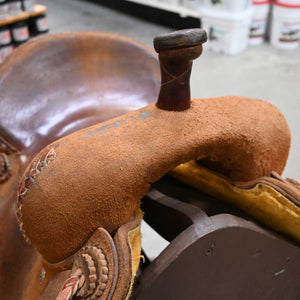 13.5" USED CACTUS BARREL SADDLE Saddles CACTUS SADDLERY   