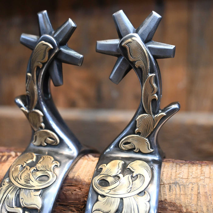 Classy!!  2026 Jameson Brass Mounted Spurs