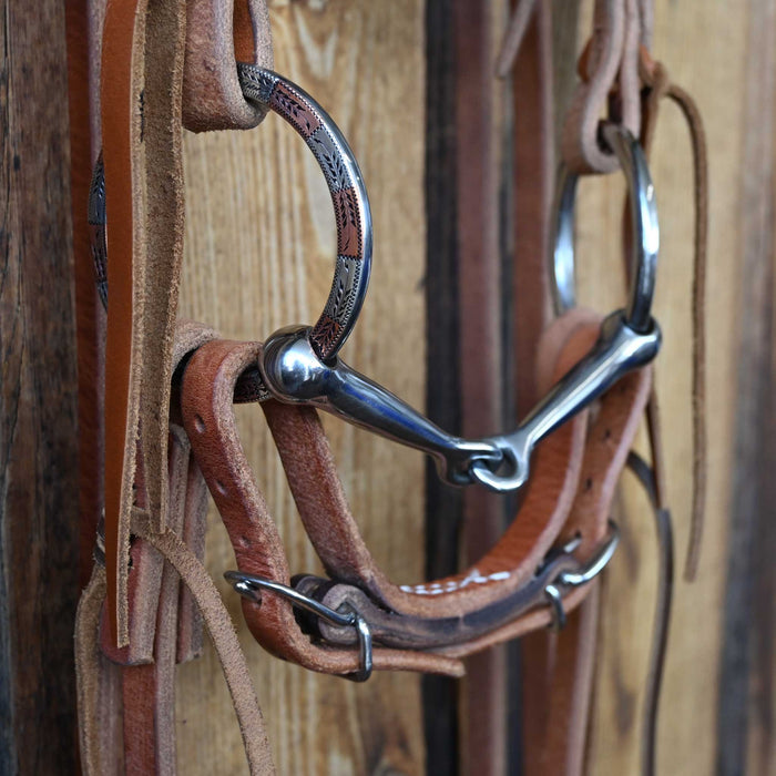 Luke Spraberry Copper & Silver Mounted O-Ring Rig w/ Craig Lewis Leather