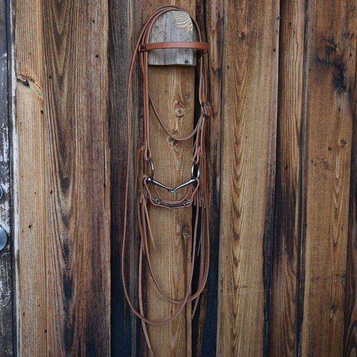 Luke Spraberry Copper & Silver Mounted O-Ring Rig w/ Craig Lewis Leather