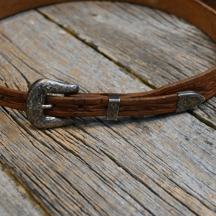 Vintage Sunset Trails 3pc Buckle on Jedlickas 28" Belt Collectibles Sunset Trails