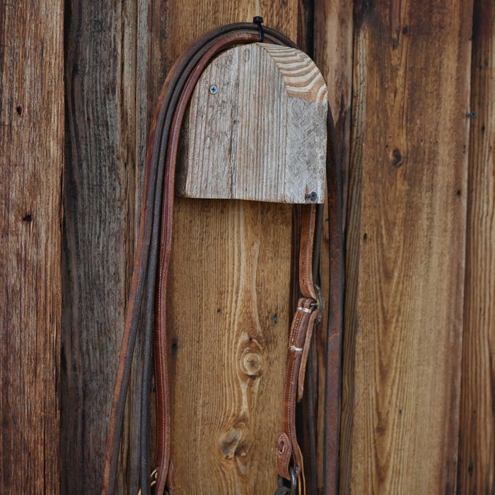 Jeff Payne Solid Port Bridle Rig w/Split Ear Headstall Tack - Rigs Jeff Payne