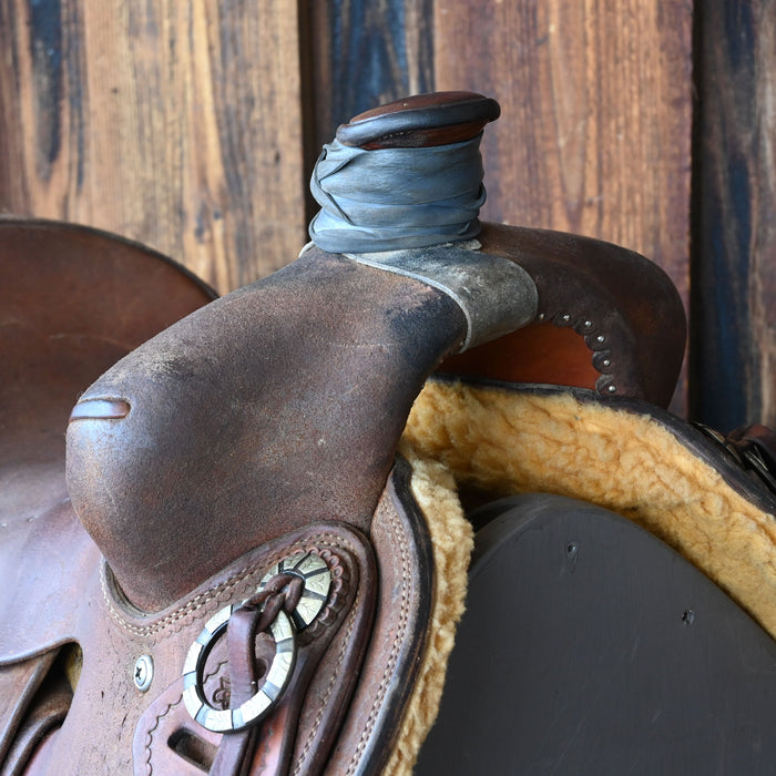 15" USED OLIVER RANCH SADDLE