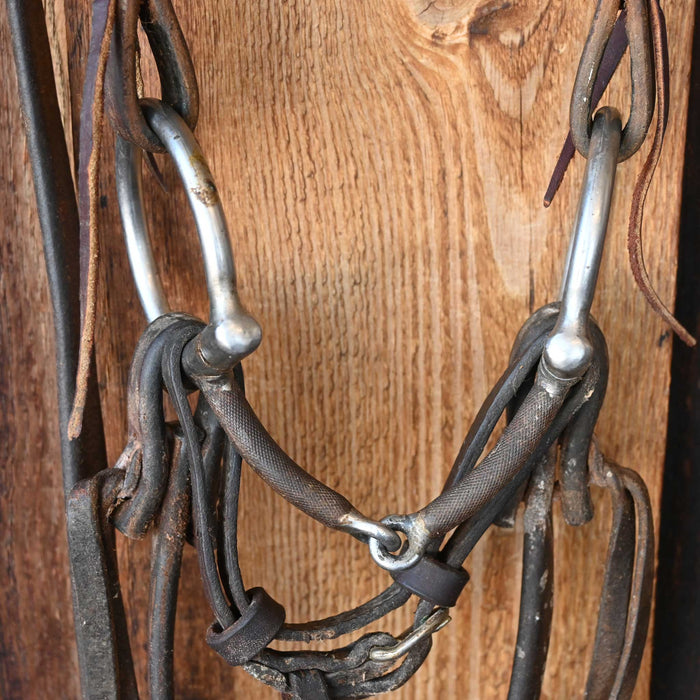 JD D-Ring Snaffle Bridle Rig w/Browband Headstall
