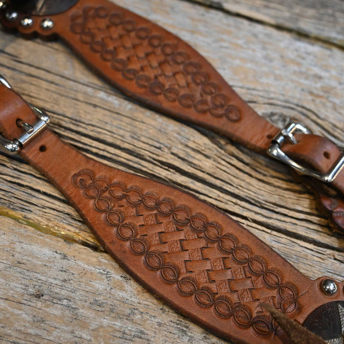 Buddie Foster Spur Straps w/Butters Conchos Collectibles Buddie Foster