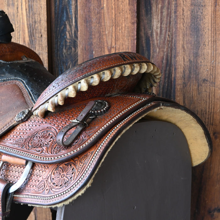 14.5" CACTUS TEAM ROPING SADDLE