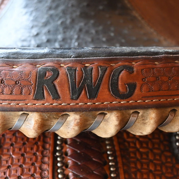 14.5" CACTUS TEAM ROPING SADDLE