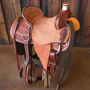 15" TESKEY'S RANCH ASSOCIATION SADDLE Saddles TESKEY'S SADDLERY LLC