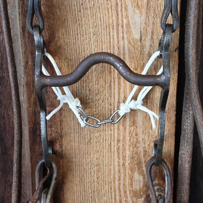 Solid Port Bridle Rig w/Single Ear Headstall Sale Barn Trammell