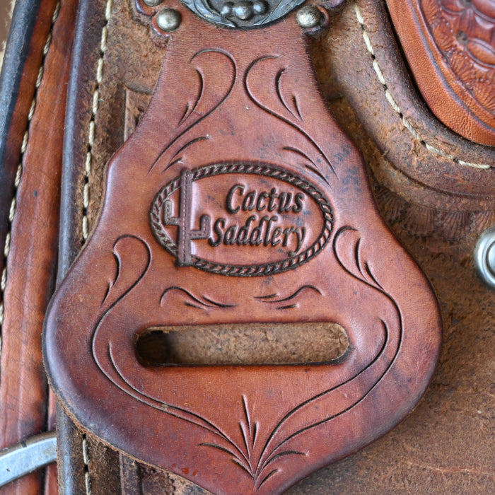 14.5" CACTUS TEAM ROPING SADDLE