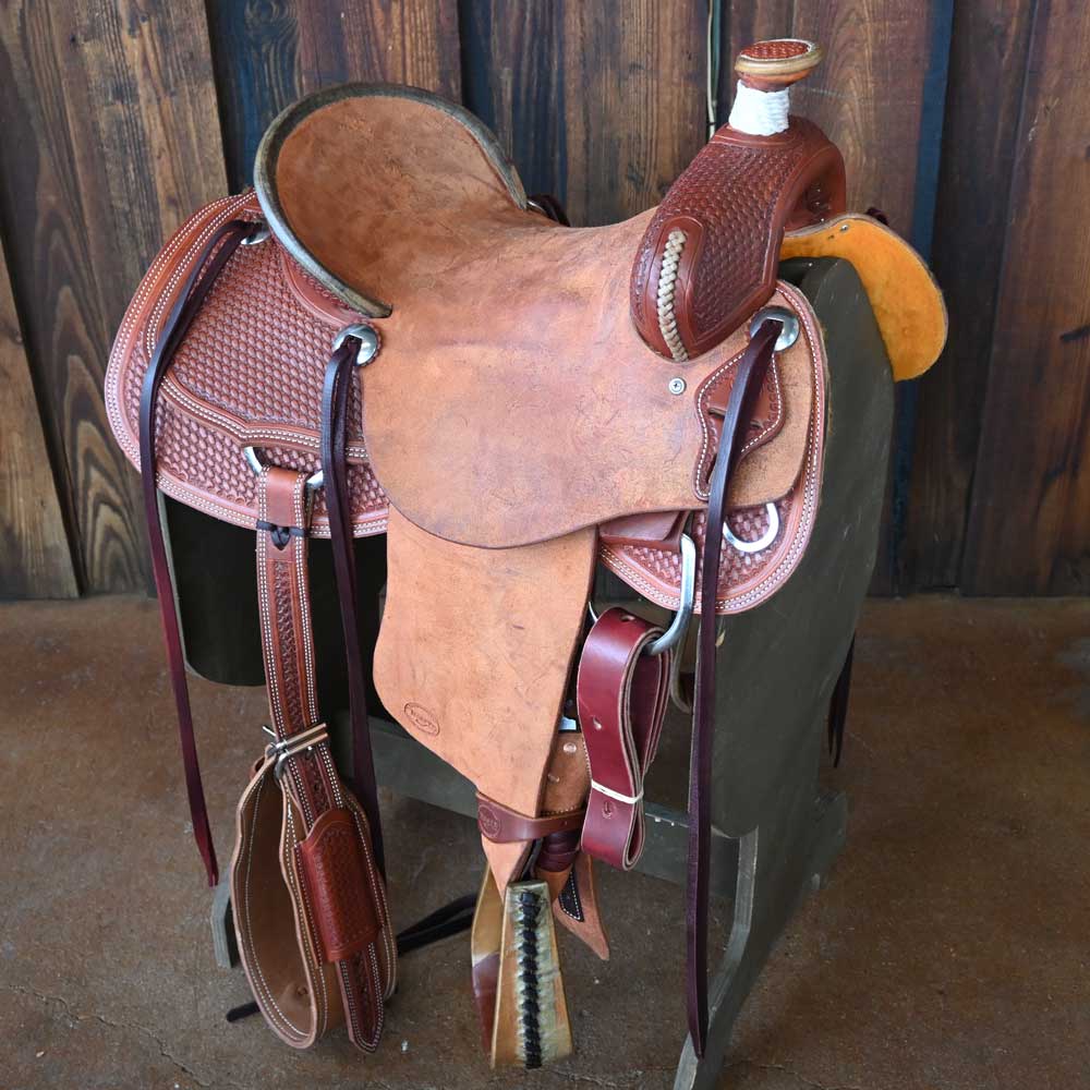 15" TESKEY'S RANCH ASSOCIATION SADDLE Saddles TESKEY'S SADDLERY LLC