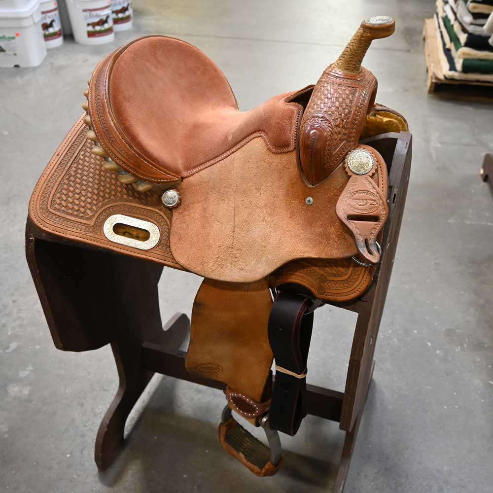 11.5" USED TESKEY'S BARREL SADDLE Saddles TESKEY'S SADDLERY LLC   