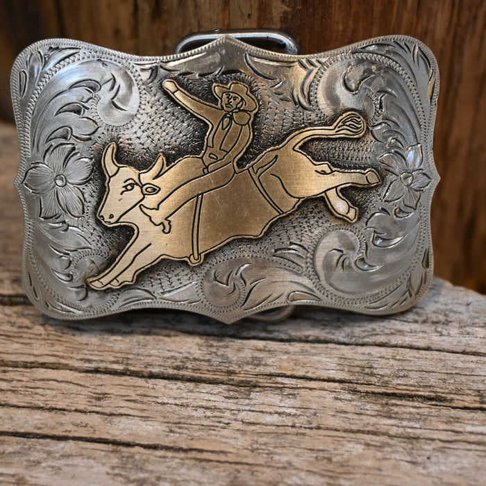 Teskey's Bull Rider Buckle ACCESSORIES - Additional Accessories - Buckles Teskey's