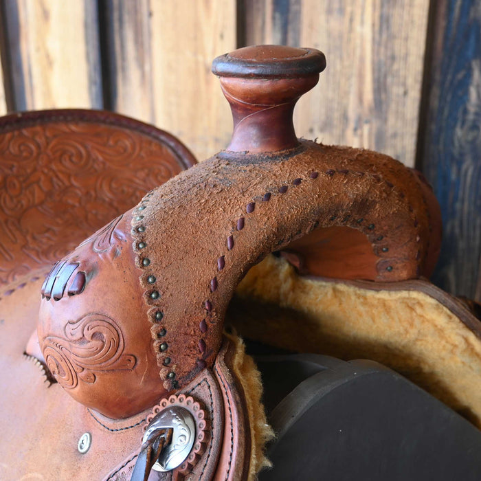 14.5" USED TRENT WARD RANCH SADDLE