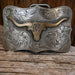 Teskey's Long Horn Steer Buckle ACCESSORIES - Additional Accessories - Buckles Teskey's