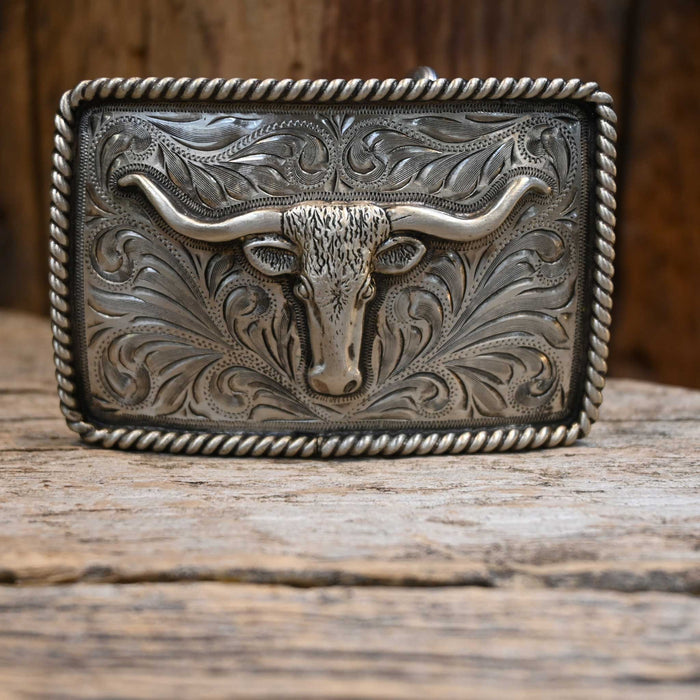 Western Belt Buckle - Longhorn Belt Buckle ACCESSORIES - Additional Accessories - Buckles MISC