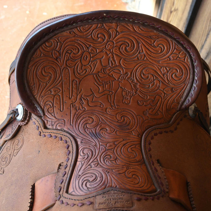14.5" USED TRENT WARD RANCH SADDLE