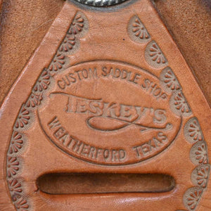 11.5" USED TESKEY'S BARREL SADDLE