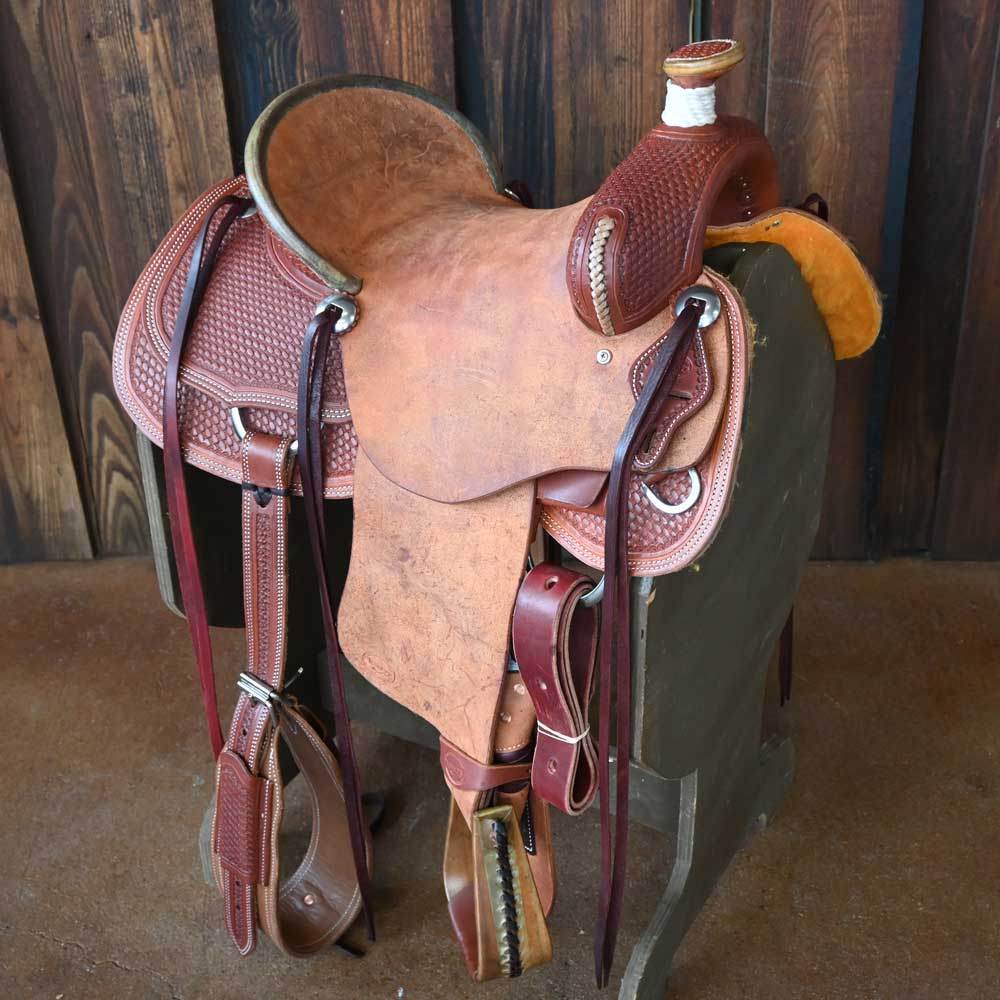 14.5" TESKEY'S RANCH ASSOCIATION SADDLE Saddles TESKEY'S SADDLERY LLC