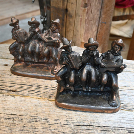 Band of Cowboys Bookends Collectibles MISC