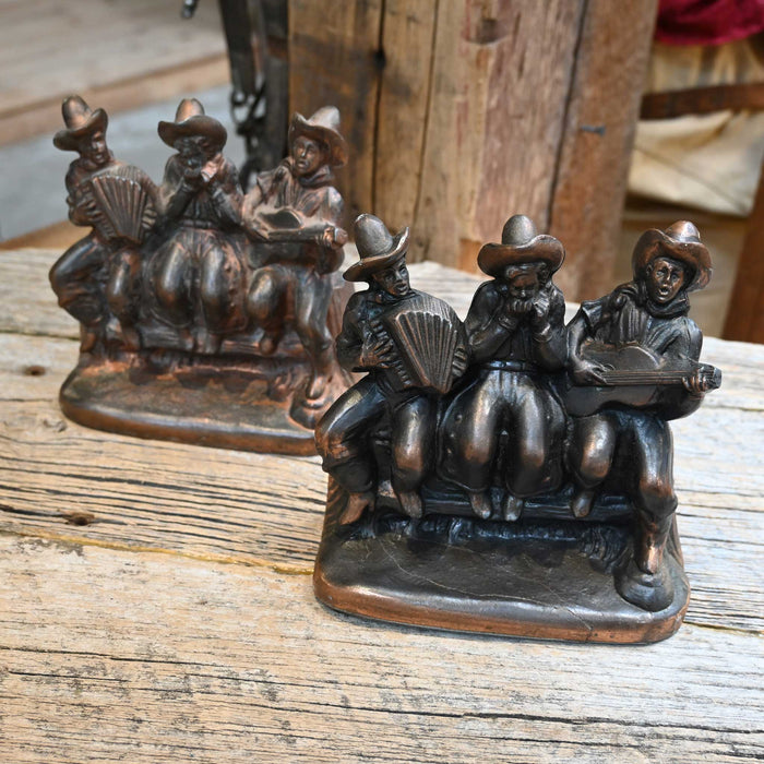 Band of Cowboys Bookends Collectibles MISC