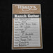 15.5" TESKEY'S PRO CUTTER RANCH CUTTER SADDLE Saddles - New Teskey's Saddlery