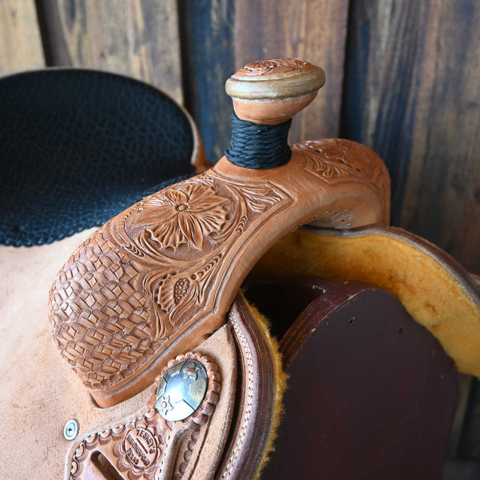 13.5" TESKEY'S CALF ROPING SADDLE