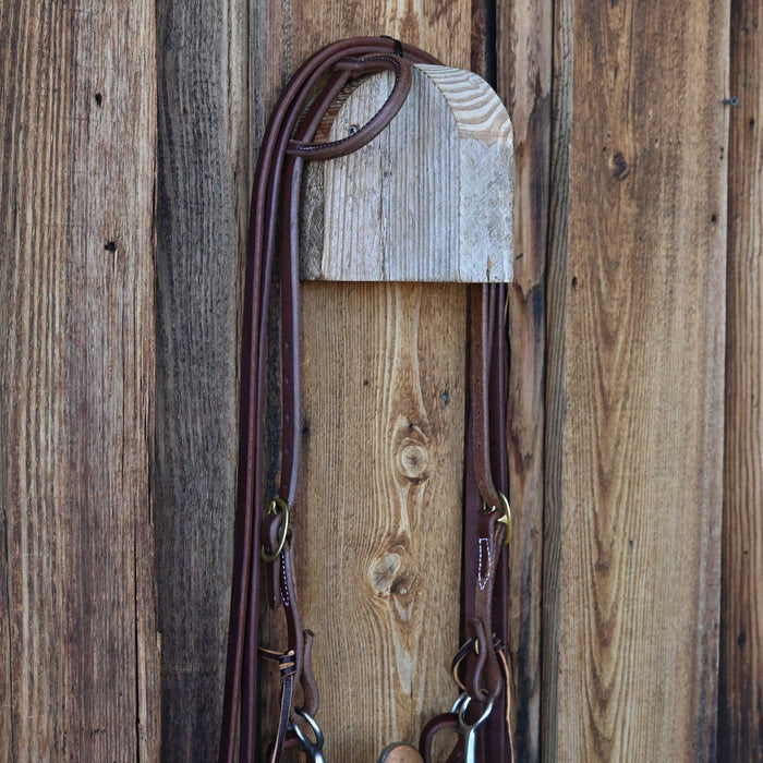 Ed Sims Hooded Copper Port Correction Rig w/All New Leather Sale Barn Ed Sims