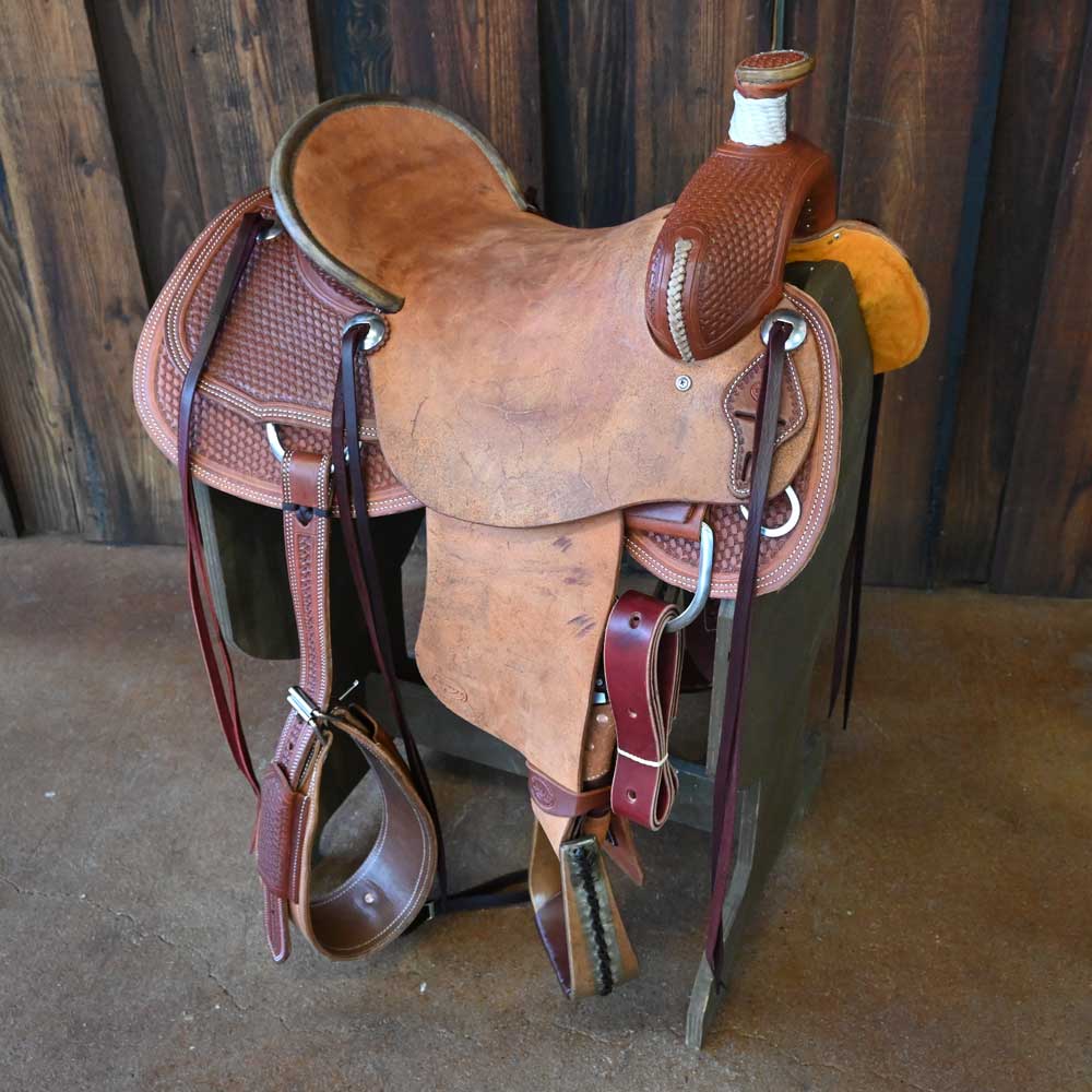 15.5" TESKEY'S RANCH ASSOCIATION SADDLE Saddles TESKEY'S SADDLERY LLC