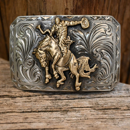 Teskey's Bronc Rider Buckle ACCESSORIES - Additional Accessories - Buckles Teskey's