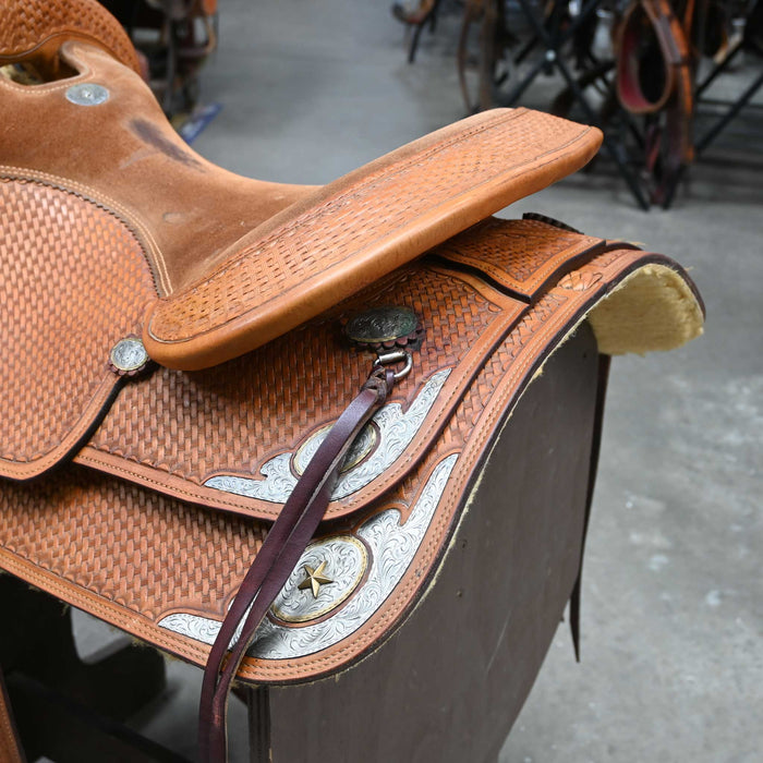 16" USED CHAMPION TURF SHOW SADDLE