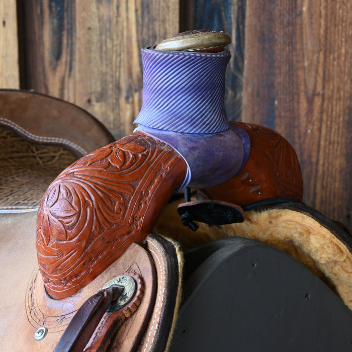 14.5" USED CORRIENTE TEAM ROPING SADDLE