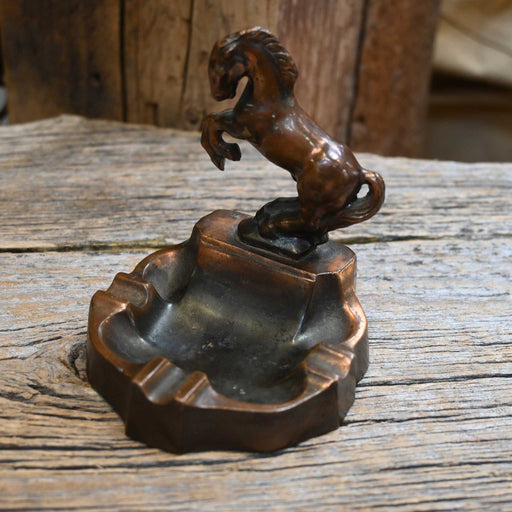 Vintage Copper Horse Ashtray Collectibles MISC