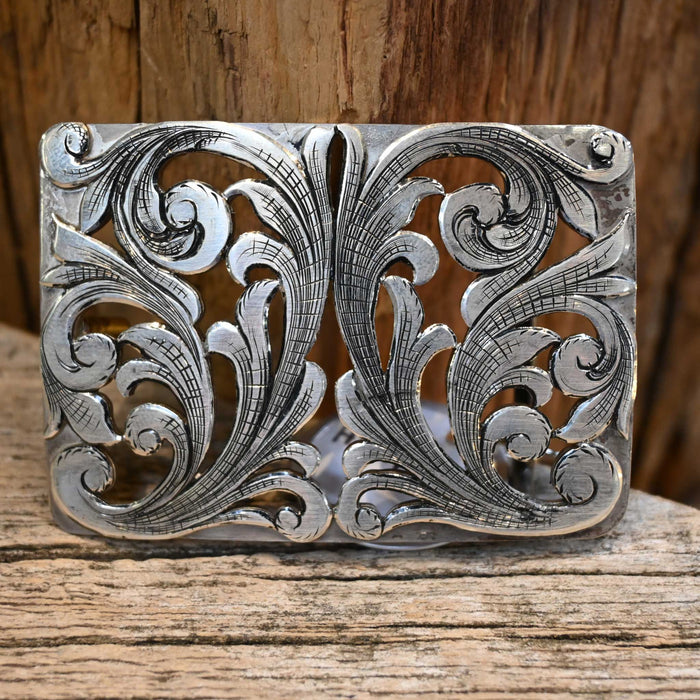 Adam Lahey Silver Mounted filigree Buckle ACCESSORIES - Additional Accessories - Buckles Adam Lahey