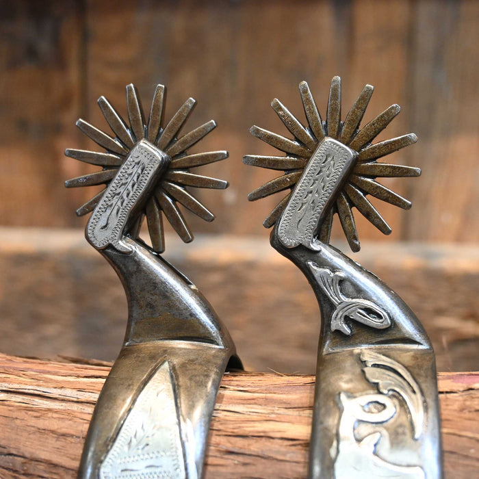 Jason Jarvis #881 Silver Mounted 16pt. Spurs