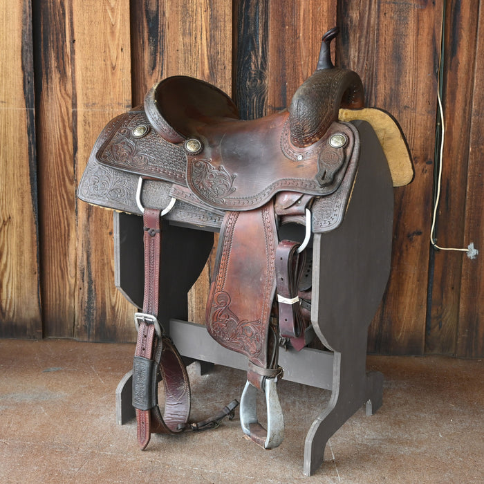 16" USED J & S CUTTING SADDLE