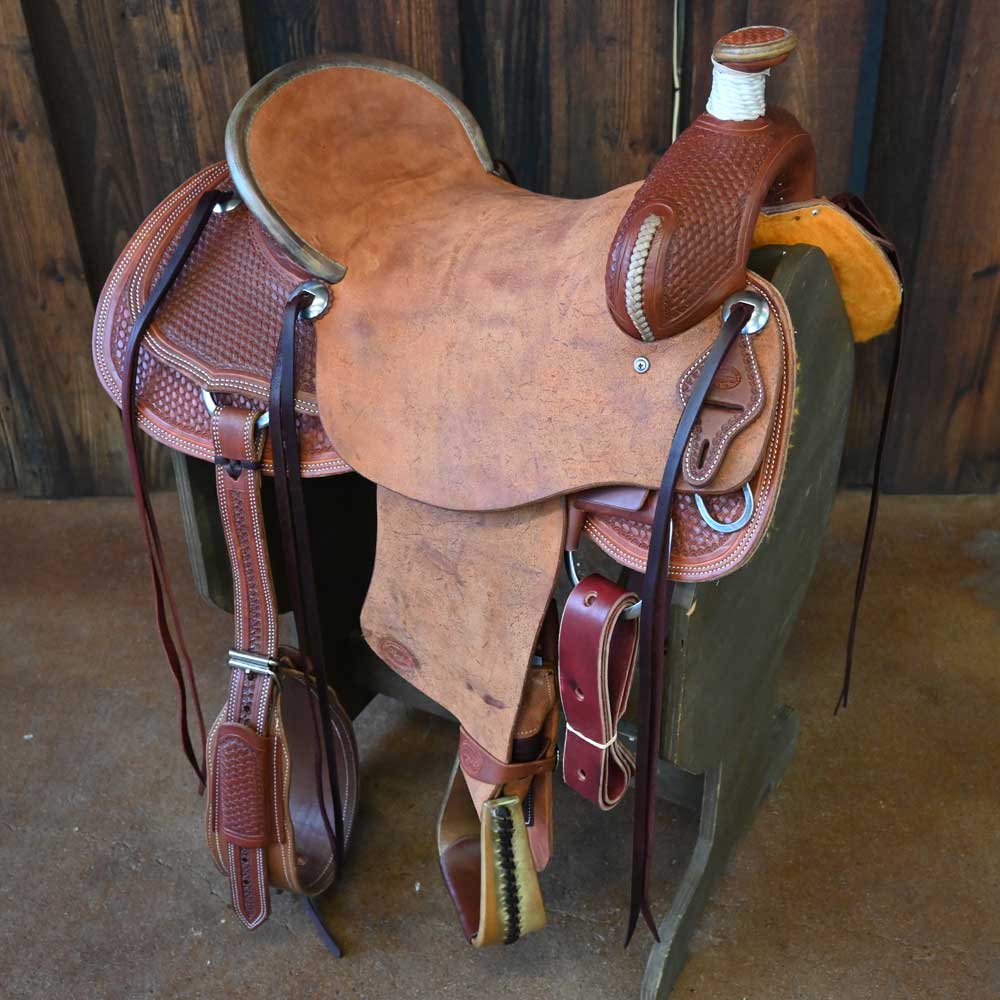 16.5" TESKEY'S RANCH ASSOCIATION SADDLE Saddles TESKEY'S SADDLERY LLC