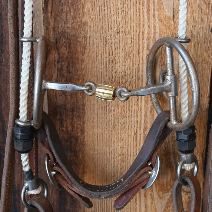 Jodi Hinson 3pc Draw Gag Bridle Rig w/Split Reins