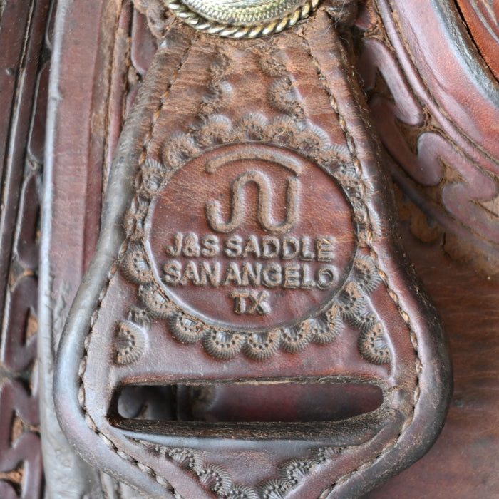 16" USED J & S CUTTING SADDLE