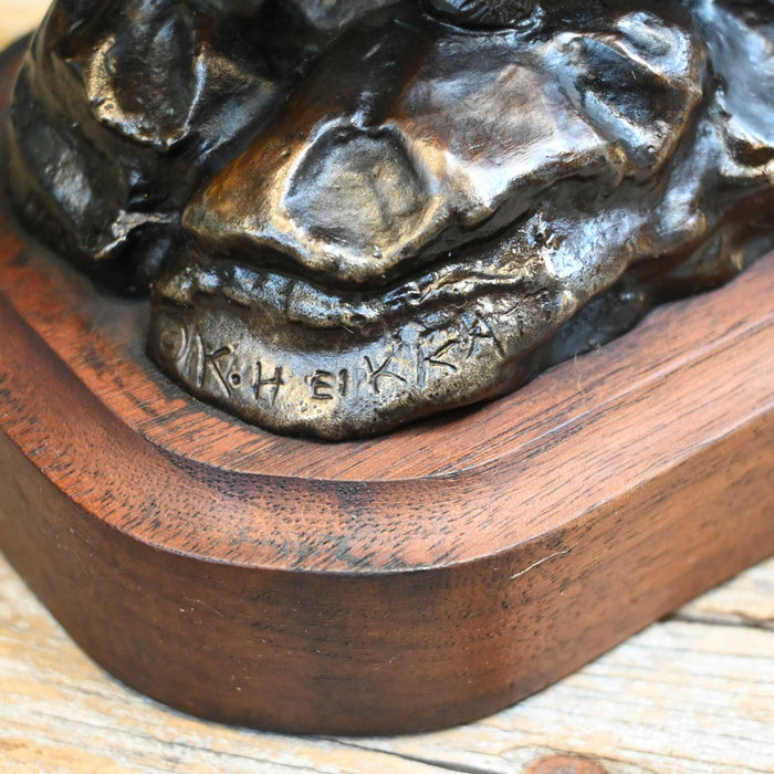 Bronze Sculpture by K. Eikka