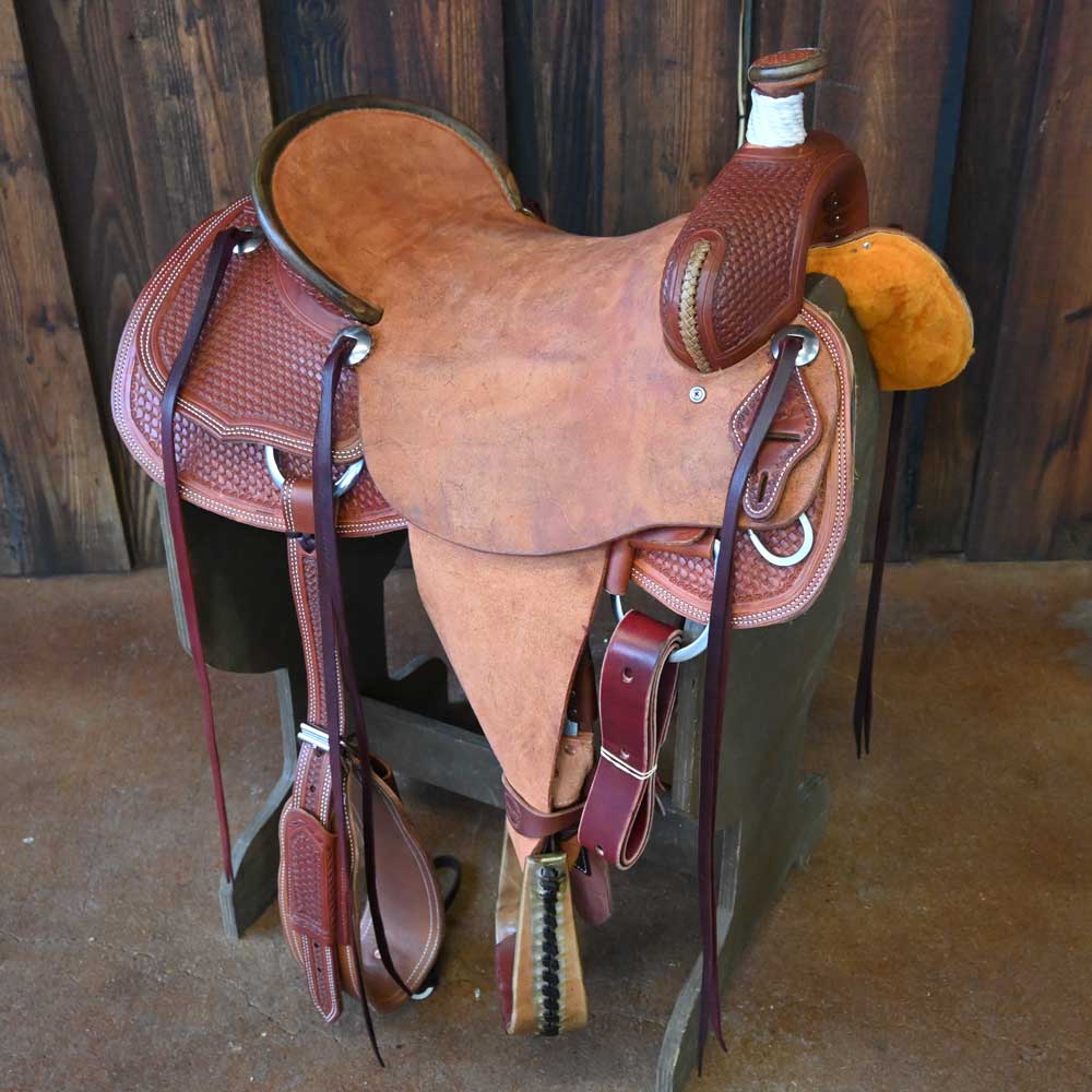 16.5" TESKEY'S RANCH ASSOCIATION SADDLE Saddles TESKEY'S SADDLERY LLC