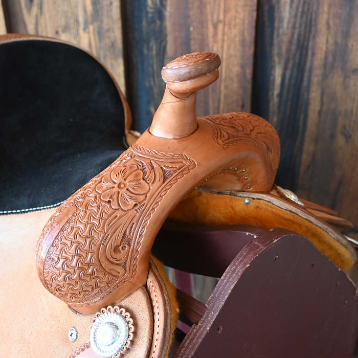 13.5" TESKEY'S COMPETITION SERIES BARREL SADDLE