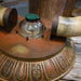 Vintage-Rare Horn Inkwell w/ original glass inkwell - Brass Mounted Horn's Collectibles MISC