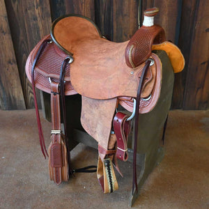 17" TESKEY'S RANCH ASSOCIATION SADDLE Saddles TESKEY'S SADDLERY LLC